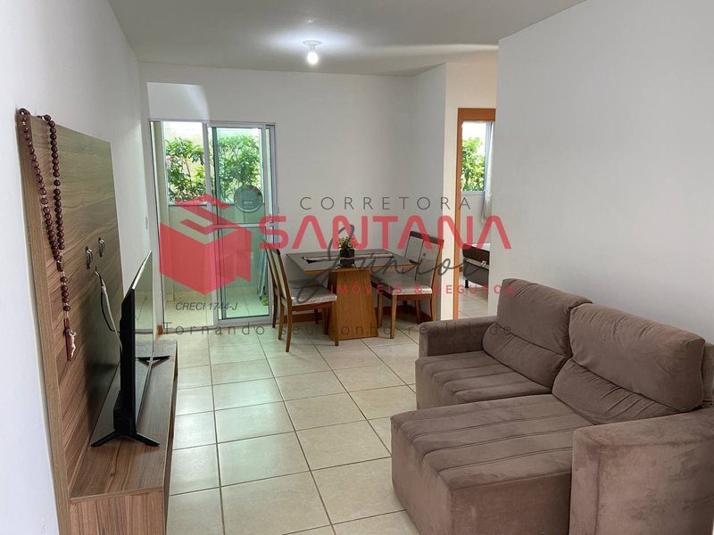 Apartamento térreo mobiliado 2/4 sendo 1 suíte  (INDISPONÍVEL) Rua Ministro Antônio Carlos Magalhães Lauro de Freitas - 