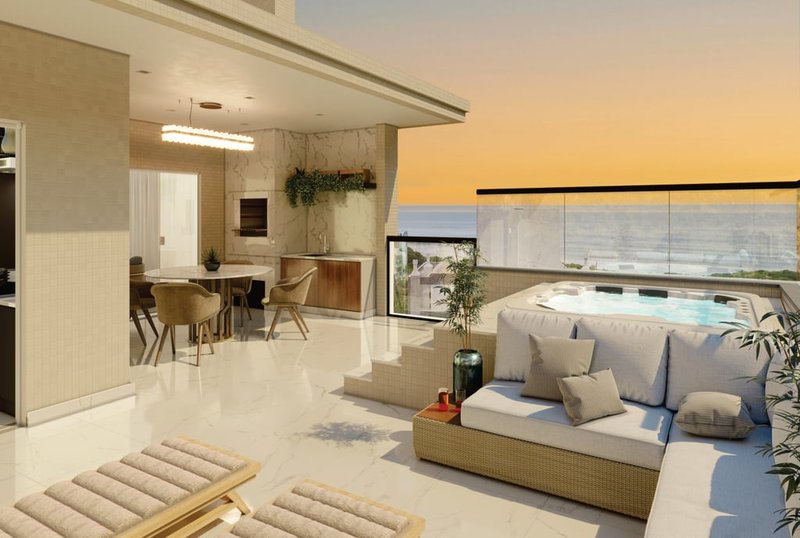 Apartamento Costa do Pacífico Residence 3 suítes 102m² Ipê Branco Bombinhas - 