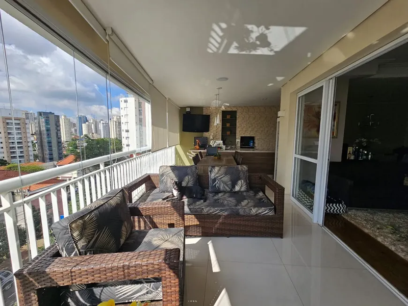 Apartamento com 165m² - 3 suítes, 3 vagas, varanda gourmet - Vila Romana Rua Caio Graco São Paulo - 