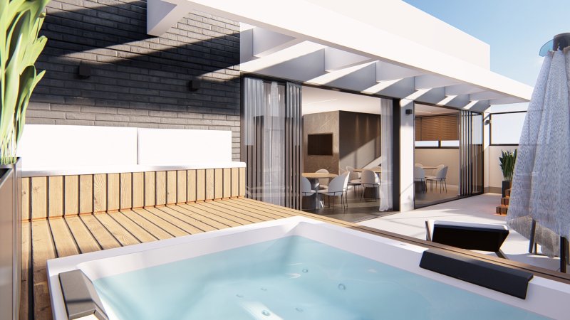APARTAMENTO COM 2 SUÍTES NA SANTA TEREZINHA - Brusque - 
