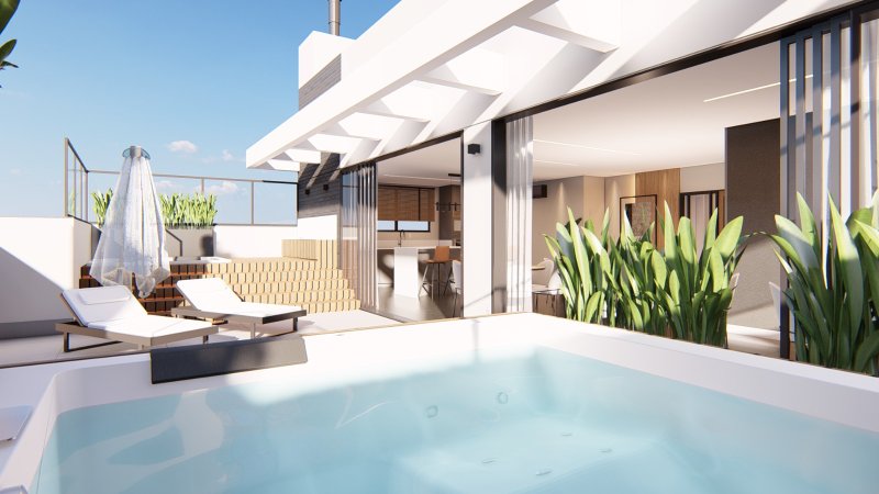 APARTAMENTO COM 2 SUÍTES NA SANTA TEREZINHA - Brusque - 