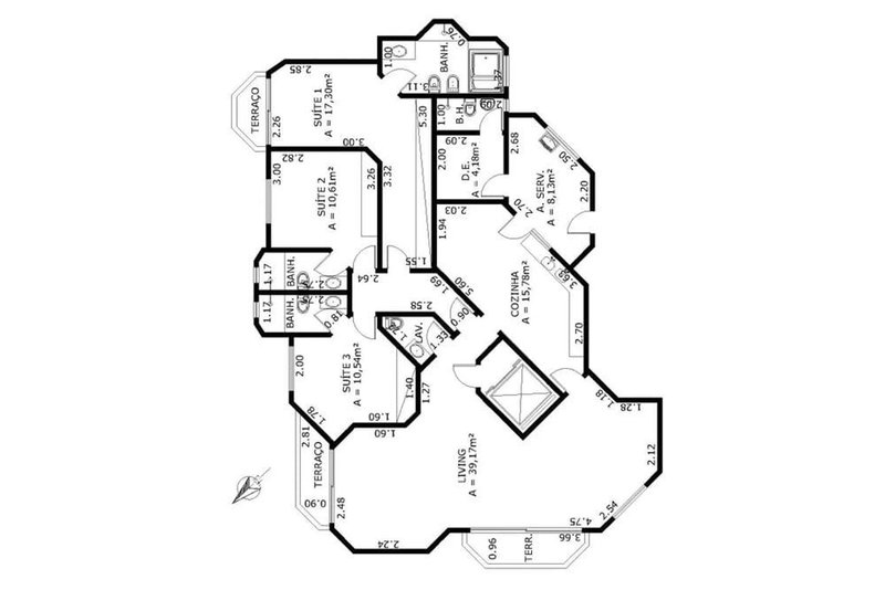 Apartamento a venda - Aclimação -  3 suítes 162m² Rodrigo Cláudio São Paulo - 