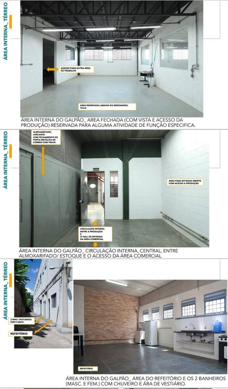 Galpão para Venda ou Locação, ótima localização pronto para sua empresa!!! Rua das Samambaias Santana de Parnaíba - 