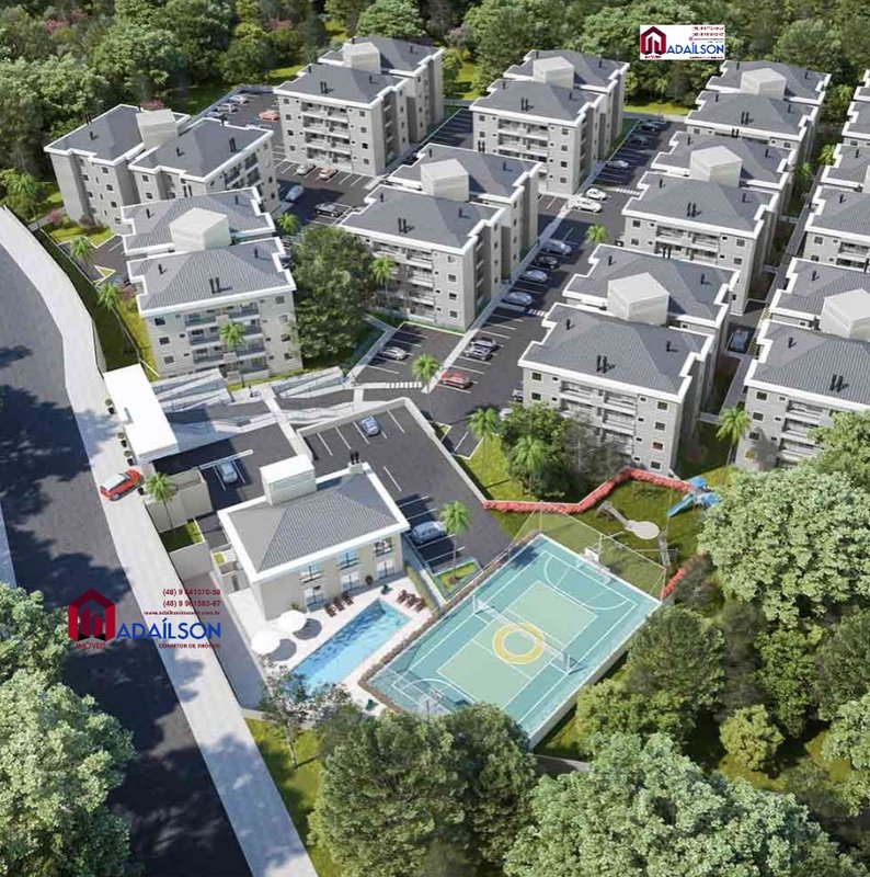 Apartamentos em Floripa SC com 2 Dormitórios – Summer Park Residence a partir R$ 339.000 - Florianópolis - 