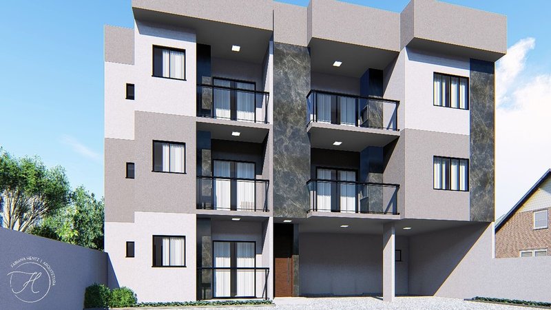 APARTAMENTO DE 1 DORMITÓRIO NO STEFFEN - Brusque - 