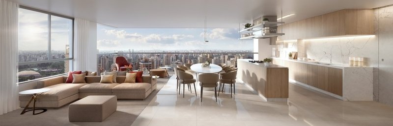 Apartamento de Luxo Pronto para Morar com 3 suítes 156m² Doutor Rafael de Barros São Paulo - 