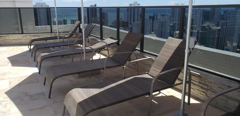 Flat à venda mobiliado com 1 quarto, 23m² por 350.000,00 Rua Faustino Porto Recife - 
