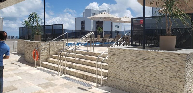 Flat à venda mobiliado com 1 quarto, 23m² por 350.000,00 Rua Faustino Porto Recife - 