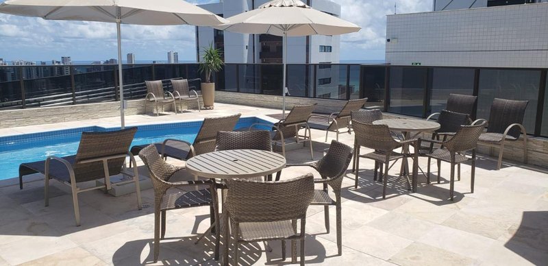 Flat à venda mobiliado com 1 quarto, 23m² por 350.000,00 Rua Faustino Porto Recife - 