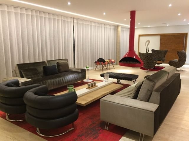Linda Mansão Tamboré 1, com vista permanente para mata - Barueri - 