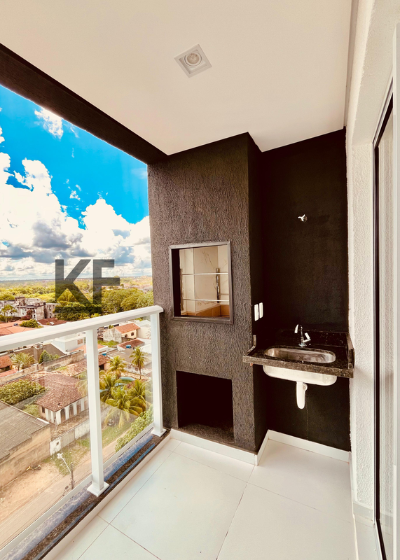 Apartamento Novo! Com Varanda Gourmet com Churrasqueira Avenida Lauro Sodré Porto Velho - 