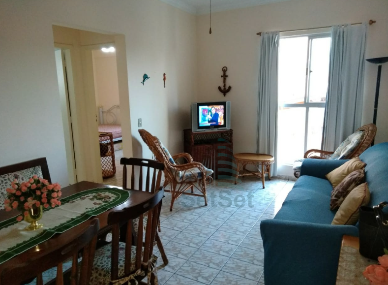 Apartamento para Locação de 1 dormitório - Enseada - Guarujá/SP - Guarujá - 