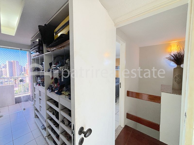 Cobertura Triplex 125 m² Mobiliada com 3 Suítes 4 Banheiros 2 vagas. Meireles Fortaleza CE Rua Coronel Jucá Fortaleza - 