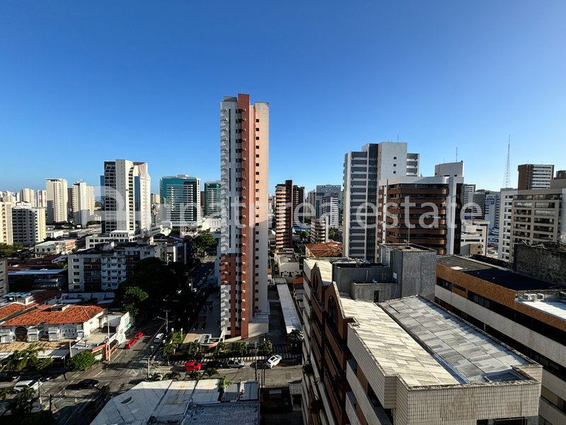 Cobertura Triplex 125 m² Mobiliada com 3 Suítes 4 Banheiros 2 vagas. Meireles Fortaleza CE Rua Coronel Jucá Fortaleza - 