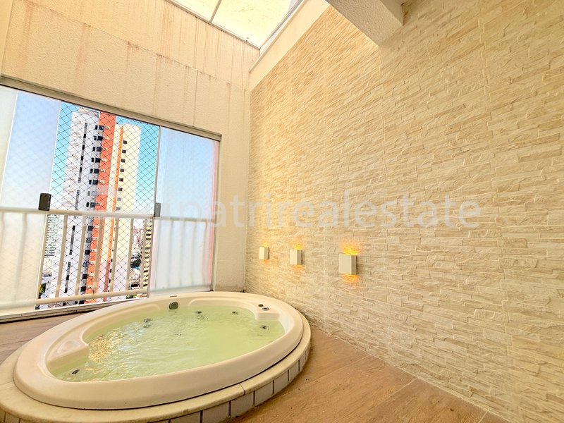 Cobertura Triplex 125 m² Mobiliada com 3 Suítes 4 Banheiros 2 vagas. Meireles Fortaleza CE Rua Coronel Jucá Fortaleza - 