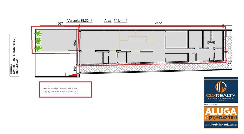 Ponto Comercial - Loja - Av. de Santa Cruz - Realengo/RJ Avenida de Santa Cruz Rio de Janeiro - 