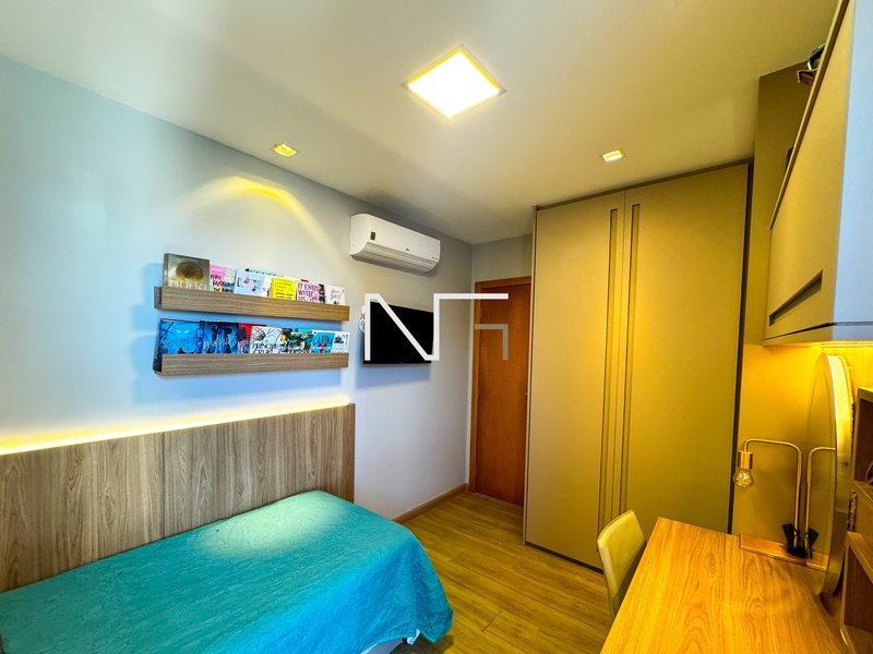 4 quartos sendo 2 suítes montado e decorado com vista panorâmica para o mar de itaparica Avenida Estudante José Júlio de Souza Vila Velha - 