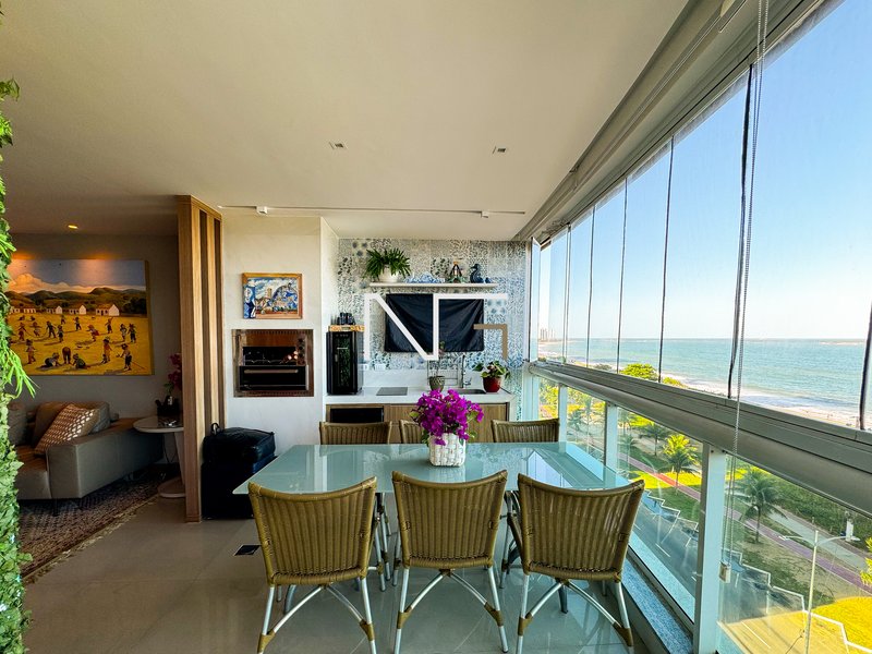 4 quartos sendo 2 suítes montado e decorado com vista panorâmica para o mar de itaparica Avenida Estudante José Júlio de Souza Vila Velha - 