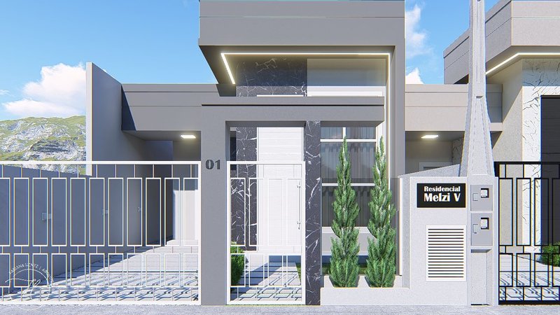 CASA COM 1 SUÍTE COM 2 DORMITÓRIOS NA PRIMEIRO DE MAIO - Brusque - 