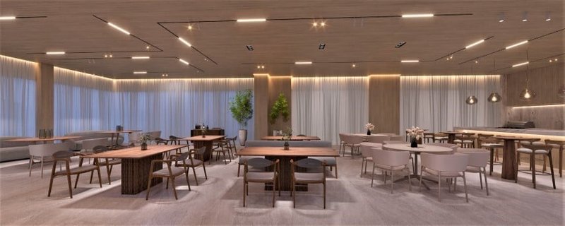 Garden Edify One 4 suítes 346m² 307 Itapema - Salao de festas