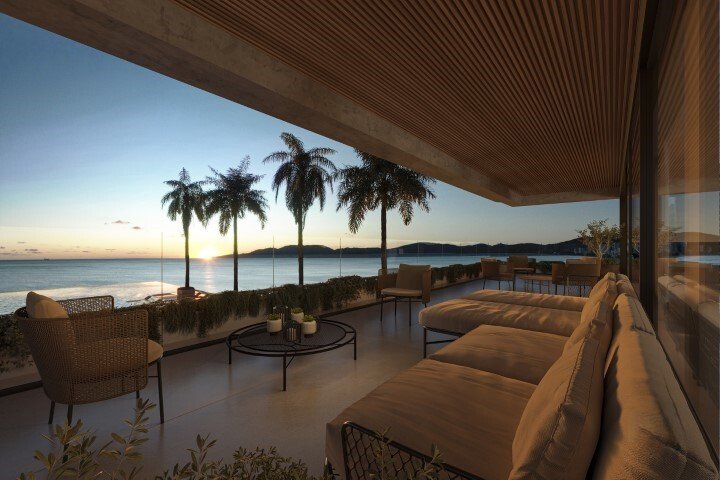 Apartamento Edify One 4 suítes 265m² 307 Itapema - Varanda