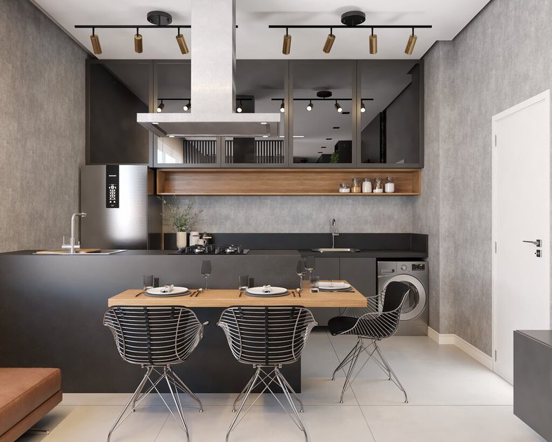 Studio Instanbul Park Home 1 dormitório 41m² Porto Seguro Porto Belo - Cozinha