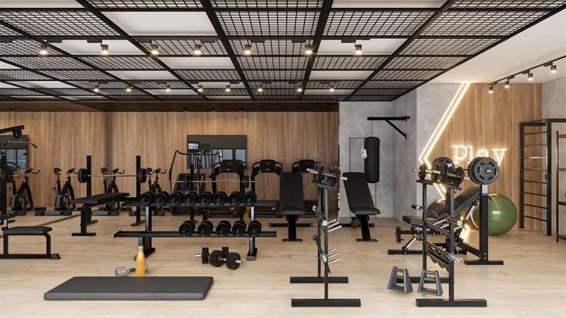 Studio Instanbul Park Home 1 dormitório 54m² Porto Seguro Porto Belo - Fitness