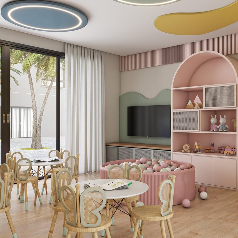 Studio Instanbul Park Home 1 dormitório 54m² Porto Seguro Porto Belo - Brinquedoteca