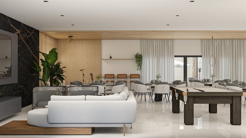 Studio Instanbul Park Home 1 dormitório 54m² Porto Seguro Porto Belo - Salao de festas