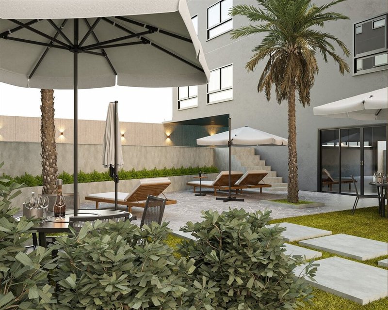 Studio Instanbul Park Home 1 dormitório 54m² Porto Seguro Porto Belo - Solarium