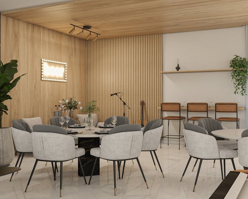 Loft Instanbul Park Home 1 dormitório 64m² Porto Seguro Porto Belo - Salao de festas