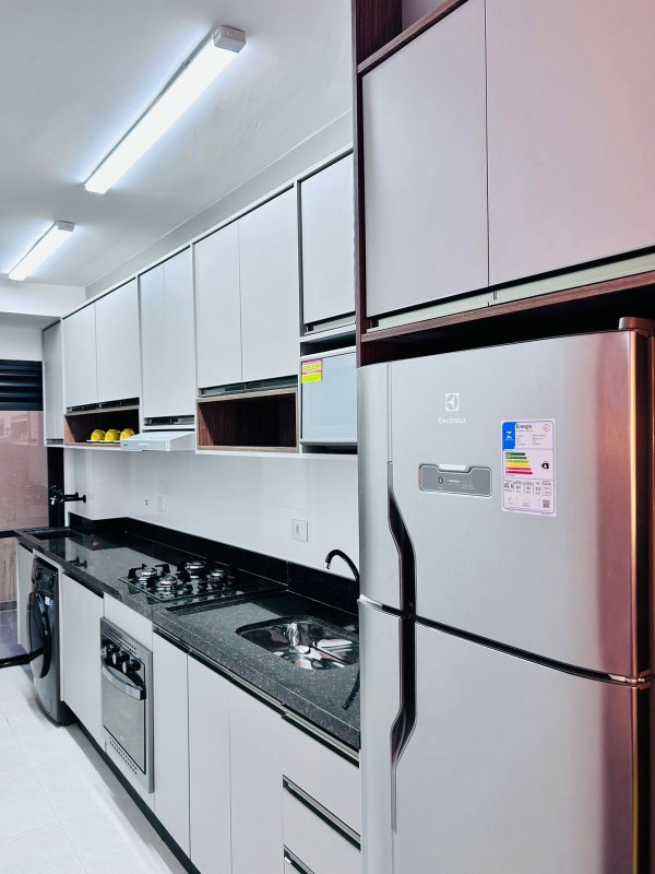 Apartamento 2 Dormitórios Mobiliado em condominio fechado Rua João Rosa São Paulo - 