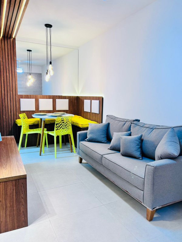 Apartamento 2 Dormitórios Mobiliado em condominio fechado Rua João Rosa São Paulo - 
