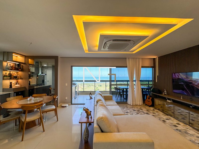 PORTEIRA FECHADA - 4 suítes montado e decorado com vista livre e lazer de clube Rodovia Darly Santos Vila Velha - 
