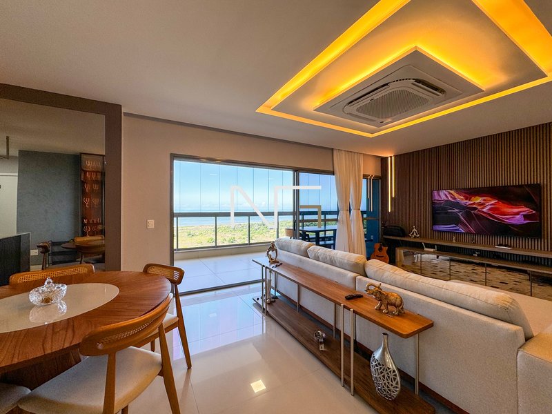 PORTEIRA FECHADA - 4 suítes montado e decorado com vista livre e lazer de clube Rodovia Darly Santos Vila Velha - 