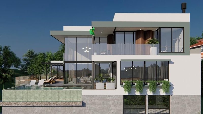 TERRENO COM PROJETO PARA CONSTRUIR EM CONDOMÍNIO FECHADO NO SAN GENARO, PRIMEIRO DE MAIO - Brusque - 
