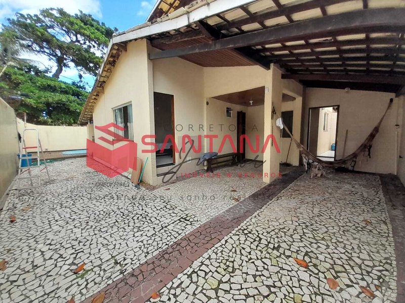 Casa mobiliada com 5/4 para locação em Vilas do Atlântico  (INDISPONÍVEL) Rua Praia Funda Lauro de Freitas - 