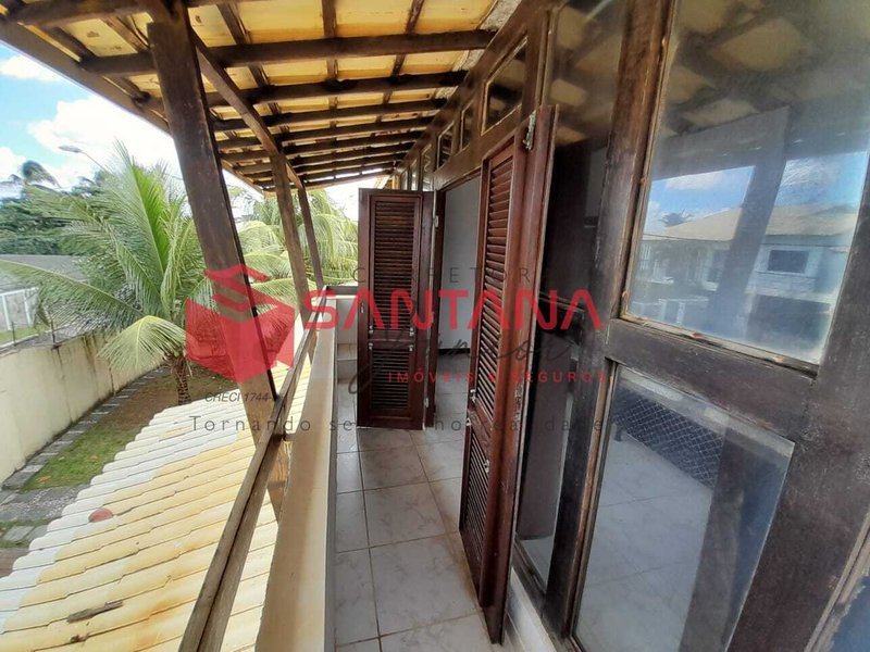 Casa mobiliada com 5/4 para locação em Vilas do Atlântico  (INDISPONÍVEL) Rua Praia Funda Lauro de Freitas - 