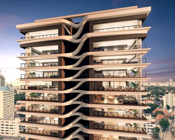 Apartamento Edge Pinheiros - Fase 1 230m² 4D Artur de Azevedo São Paulo - 