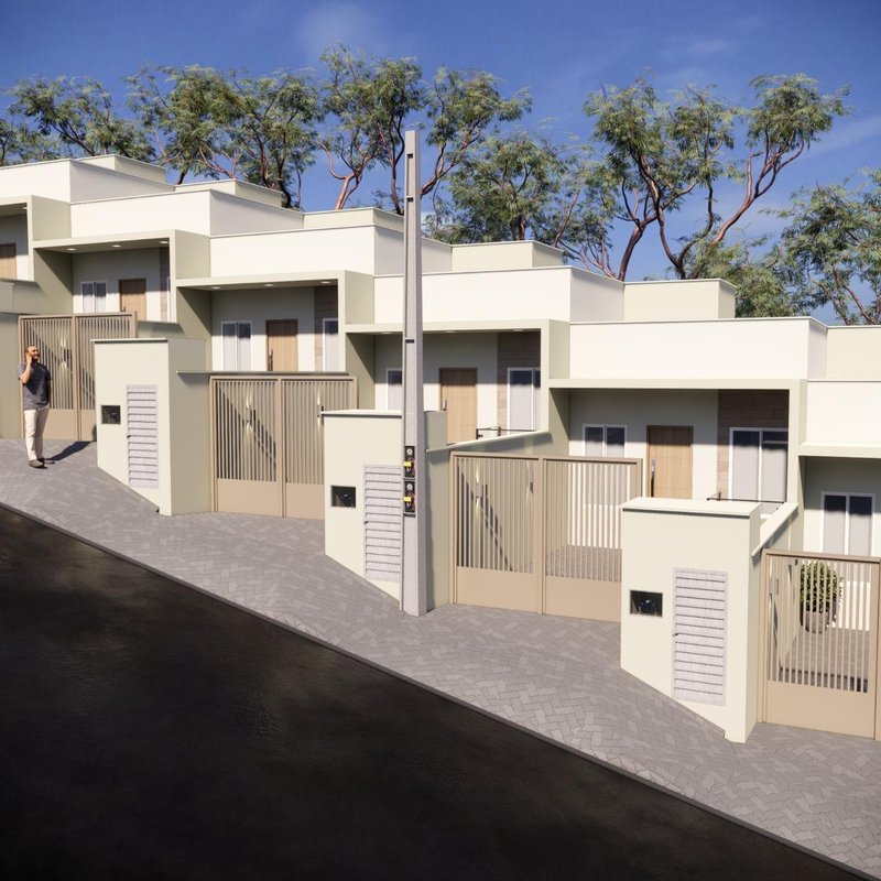 CASA COM 2 DORMITÓRIOS NA PRIMEIRO DE MAIO - Brusque - 