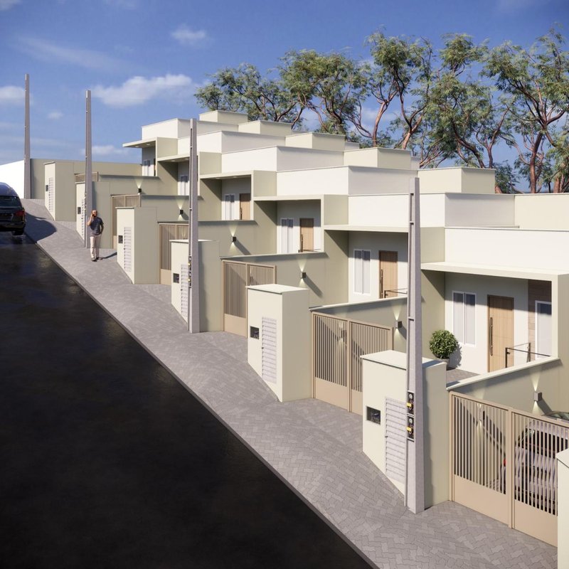 CASA COM 2 DORMITÓRIOS NA PRIMEIRO DE MAIO - Brusque - 
