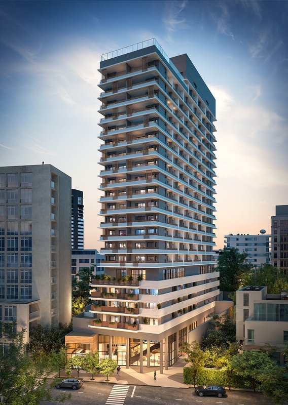 Studio 23 m² vista para Paulista  1 Dorm Rua Augusta São Paulo - 