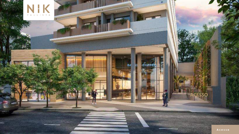 Studio 23 m² vista para Paulista  1 Dorm Rua Augusta São Paulo - 