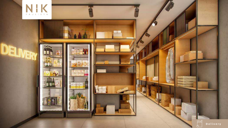 Studio 23 m² vista para Paulista  1 Dorm Rua Augusta São Paulo - 
