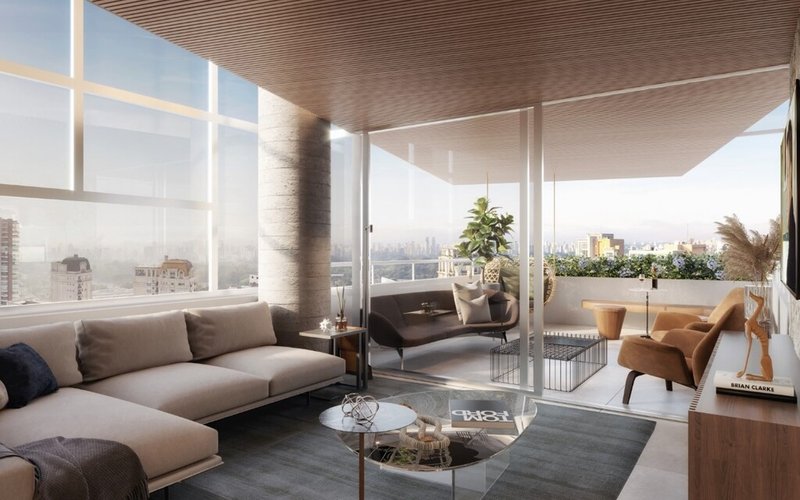 Apartamento 185m² 3 suítes | 2vagas | Torre Única | Alto Padrão apenas 500 m do Ibirapuera Rua Tumiaru São Paulo - 
