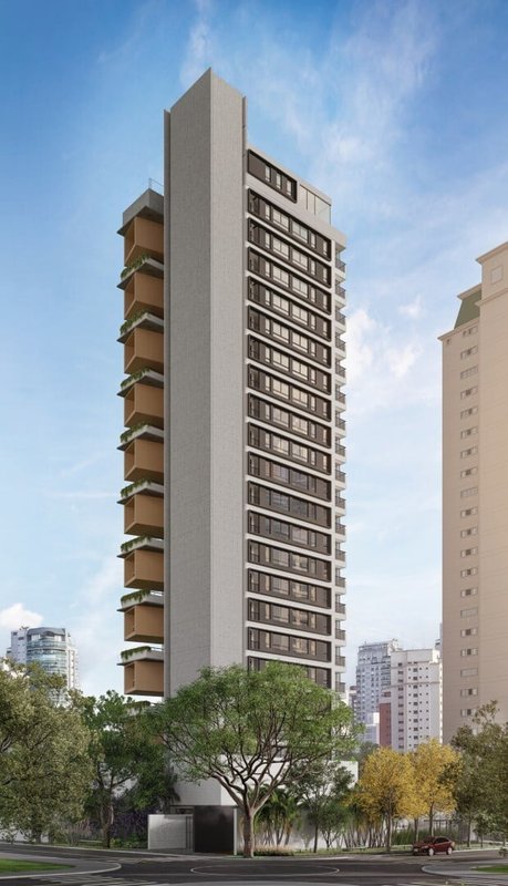 Apartamento 185m² 3 suítes | 2vagas | Torre Única | Alto Padrão apenas 500 m do Ibirapuera Rua Tumiaru São Paulo - 