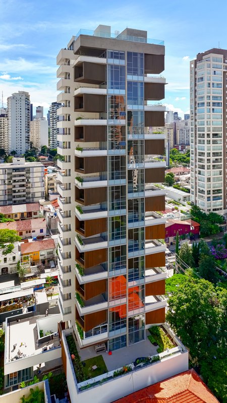 Apartamento 185m² 3 suítes | 2vagas | Torre Única | Alto Padrão apenas 500 m do Ibirapuera Rua Tumiaru São Paulo - 