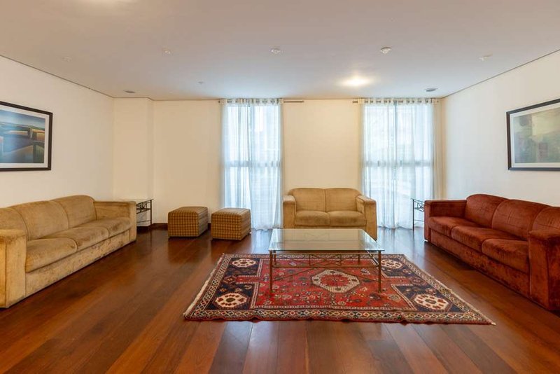 Apartamento a venda - Indianópolis -  1 dormitório 143m² Rouxinol São Paulo - 