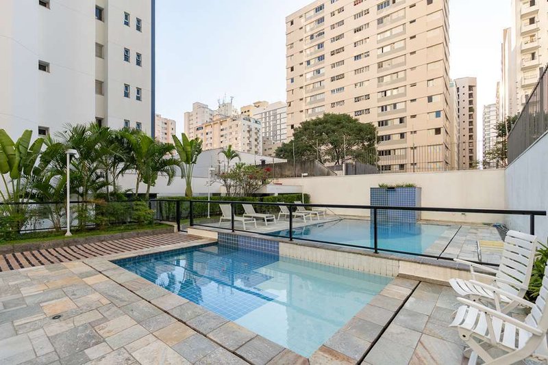 Apartamento a venda - Indianópolis -  1 dormitório 143m² Rouxinol São Paulo - 