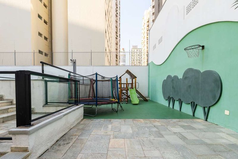 Apartamento a venda - Indianópolis -  1 dormitório 143m² Rouxinol São Paulo - 
